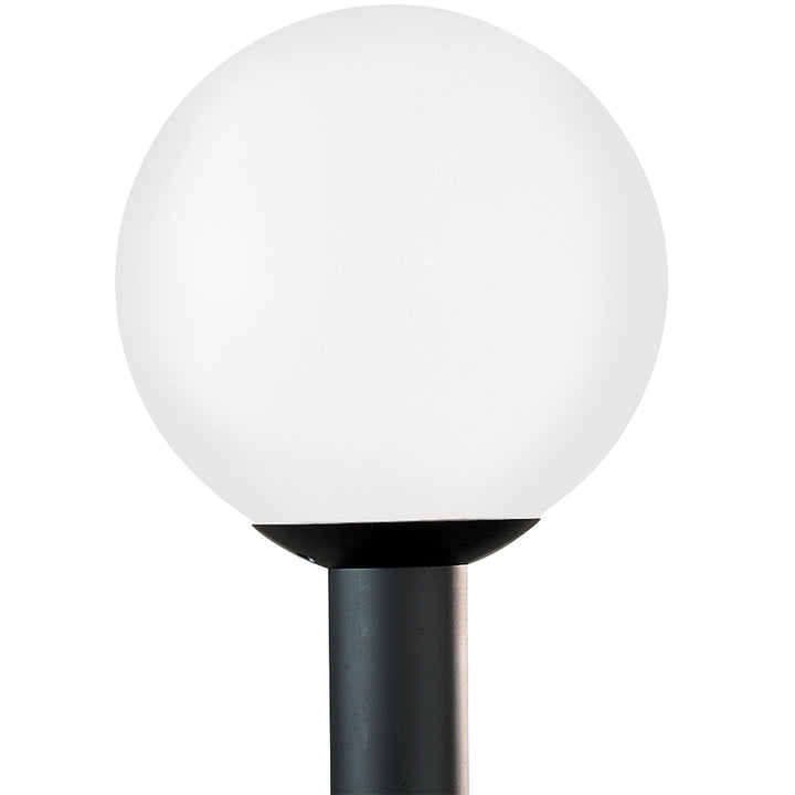 Generation Lighting Canada - 8254-68 - One Light Outdoor Post Lantern - Outdoor Globe - White Plastic