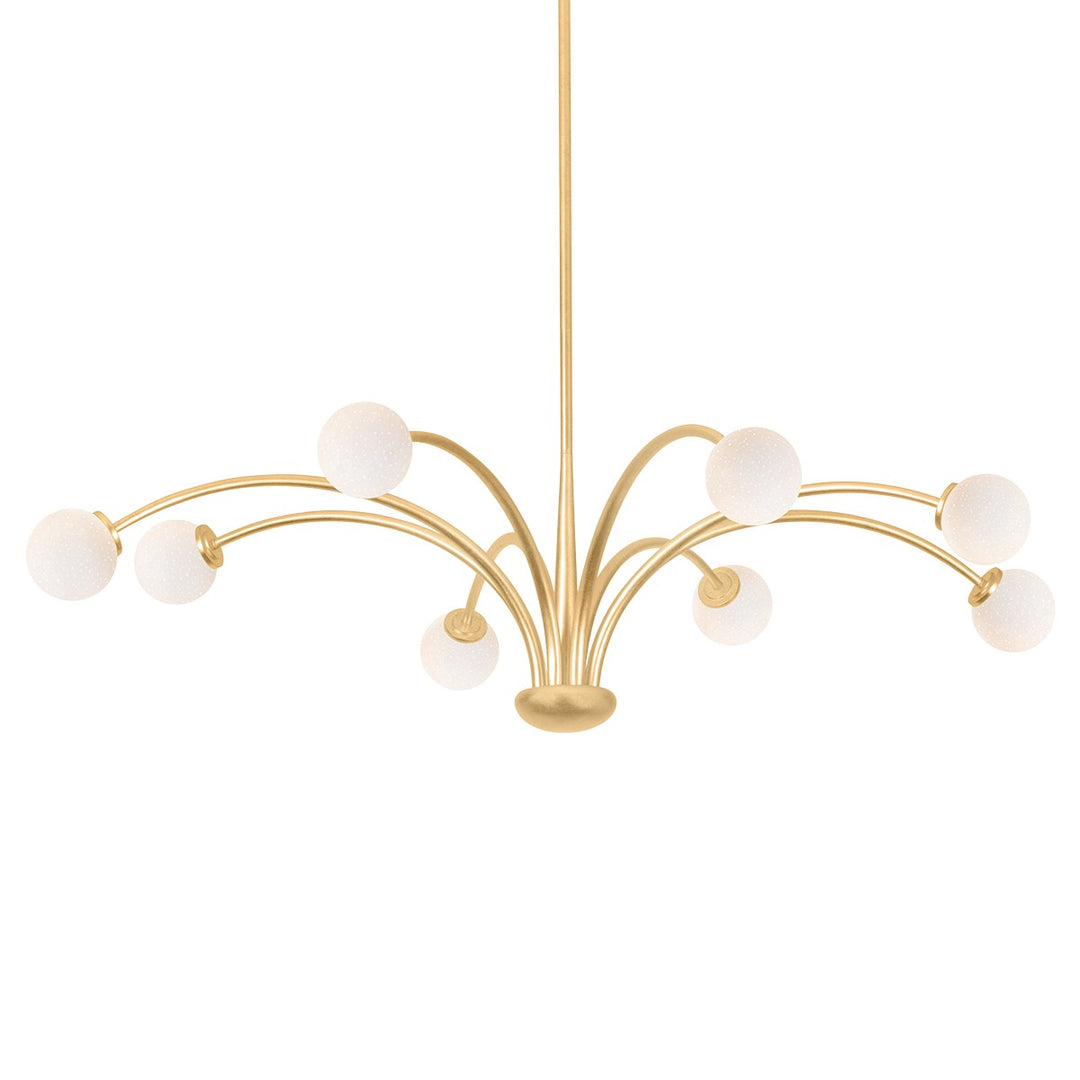 Troy Lighting Canada - F2654-VGL - Eight Light Chandelier - Orinda - Vintage Gold Leaf