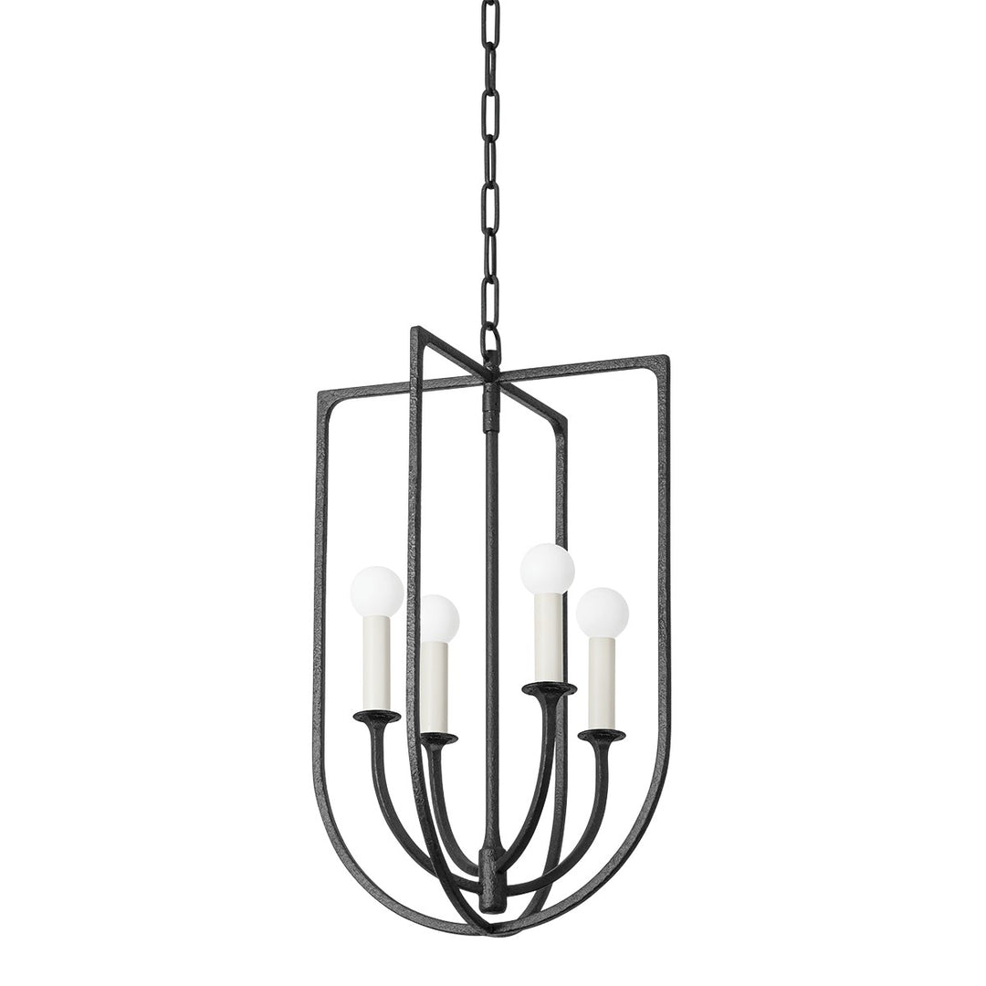 Troy Lighting Canada - F3214-BI - Four Light Lantern - Kael - Black Iron