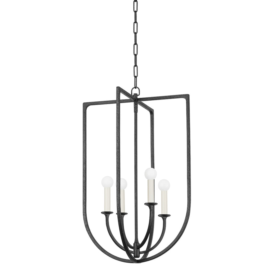 Troy Lighting Canada - F3218-BI - Four Light Lantern - Kael - Black Iron