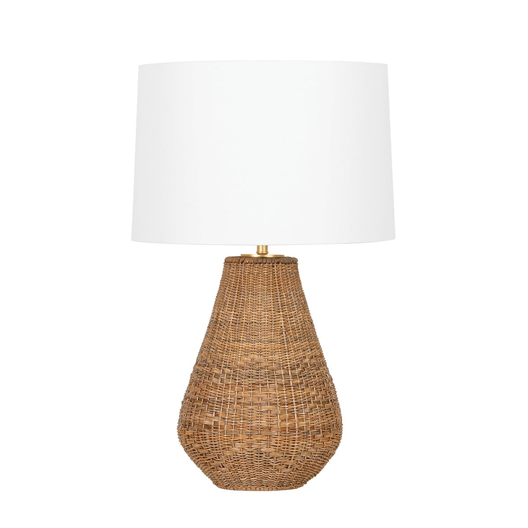 Hudson Valley Canada - L3329-VGL - One Light Table Lamp - Eastbridge - Vintage Gold Leaf