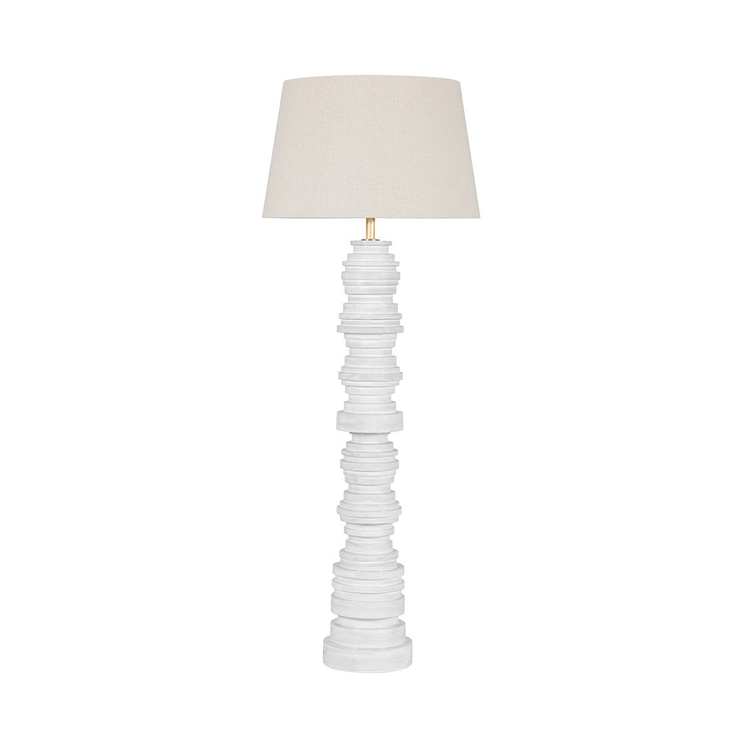 Hudson Valley Canada - L3665-AGB/CGI - One Light Floor Lamp - Wayzata - Aged Brass