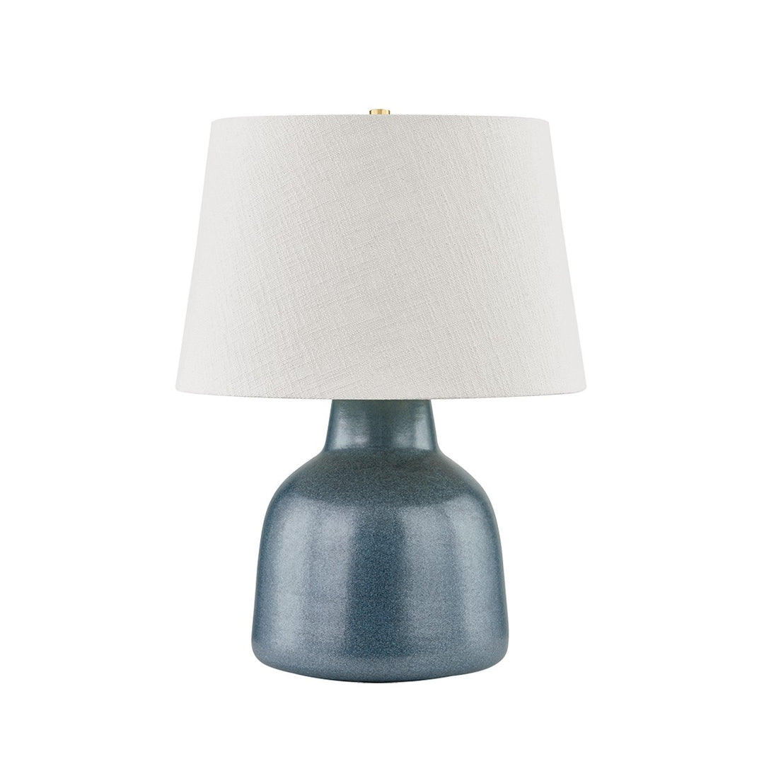 Hudson Valley Canada - L6027-AGB/C08 - One Light Table Lamp - Ridgefield - Aged Brass