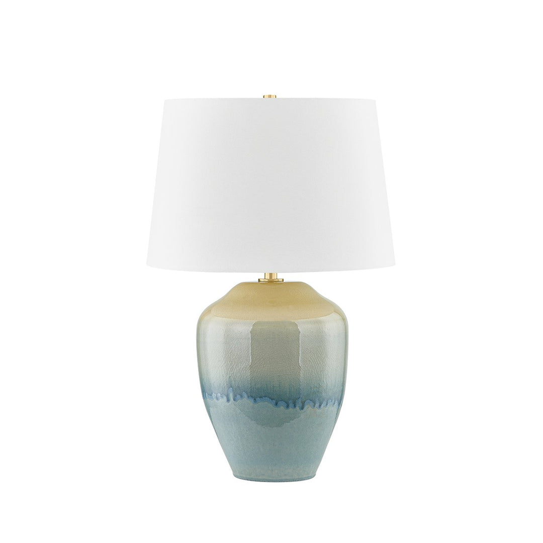 Hudson Valley Canada - L6329-AGB/C05 - One Light Table Lamp - Montville - Aged Brass
