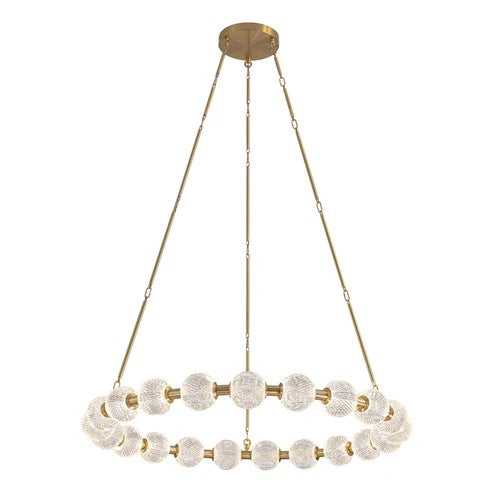 Alora Canada - CH321041NB-UNV-010 - LED Chandelier - Marni - Natural Brass