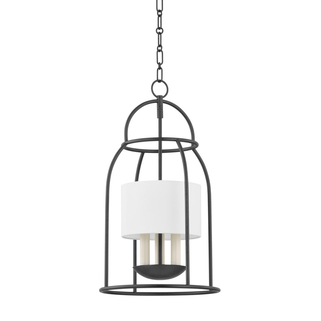 Delia Three Light Lantern in Aged Iron - available from The Lighting Shoppe, trusted by Canadian homeowners