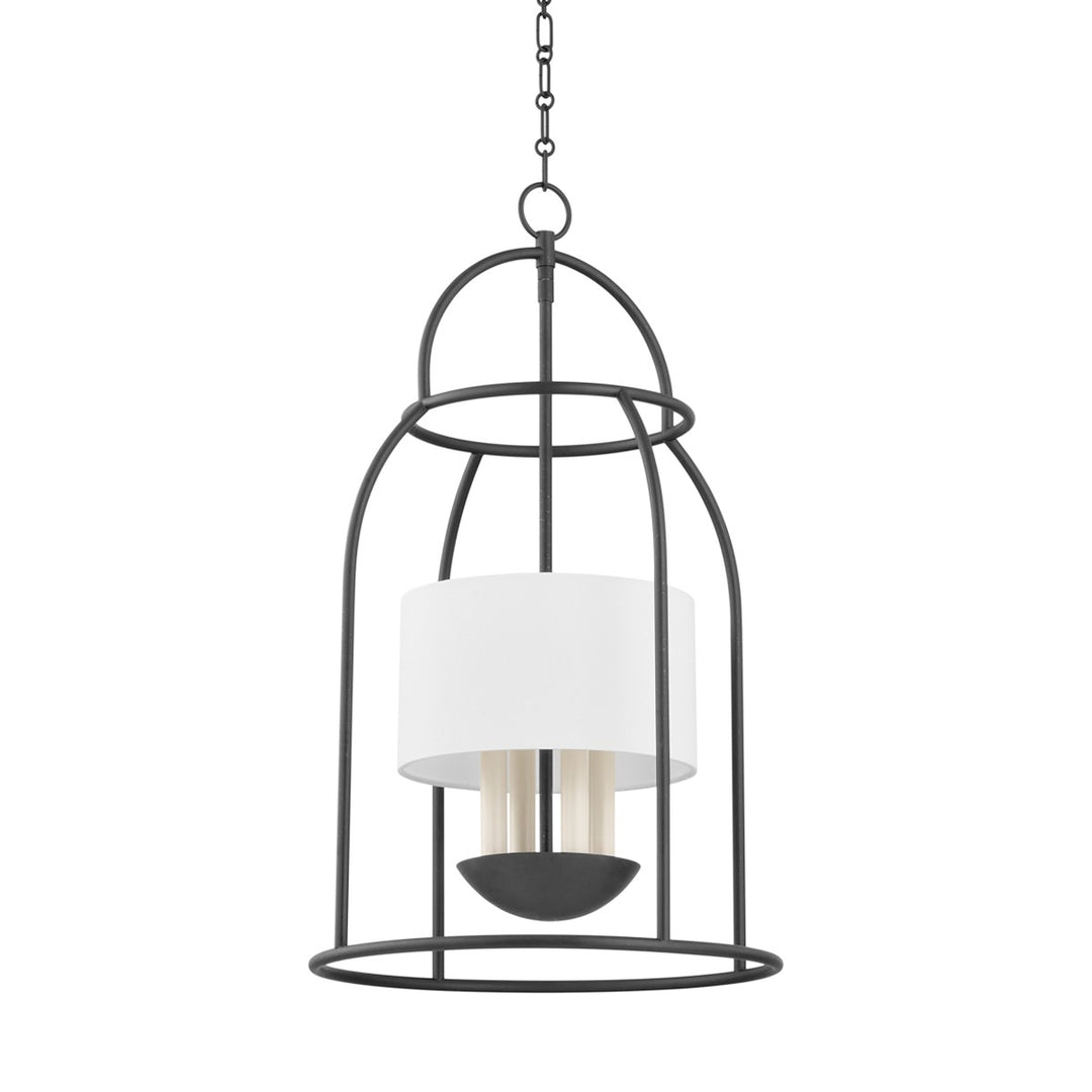 Delia Four Light Lantern in Aged Iron - available from The Lighting Shoppe, trusted by Canadian homeowners