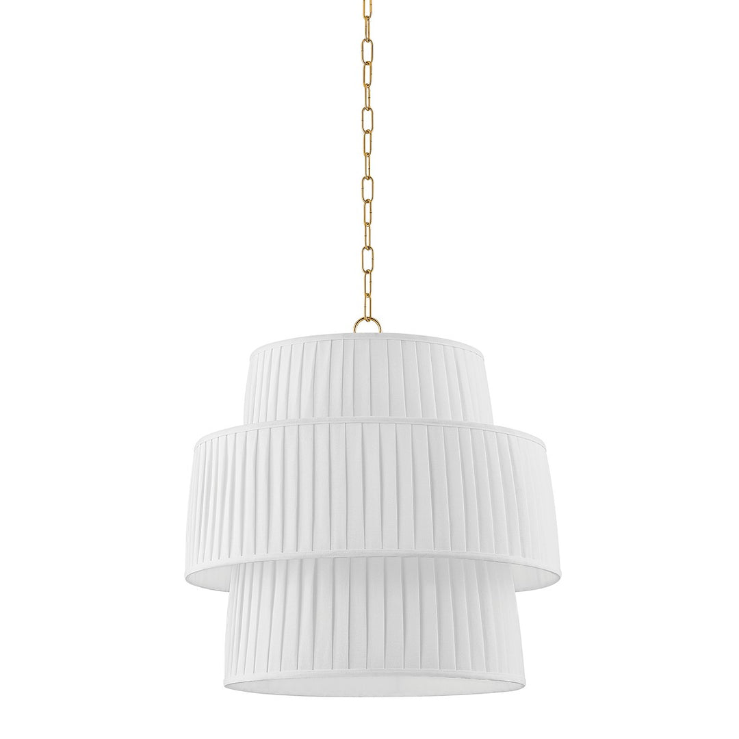 Rya One Light Pendant in Aged Brass - available from The Lighting Shoppe, trusted by Canadian homeowners