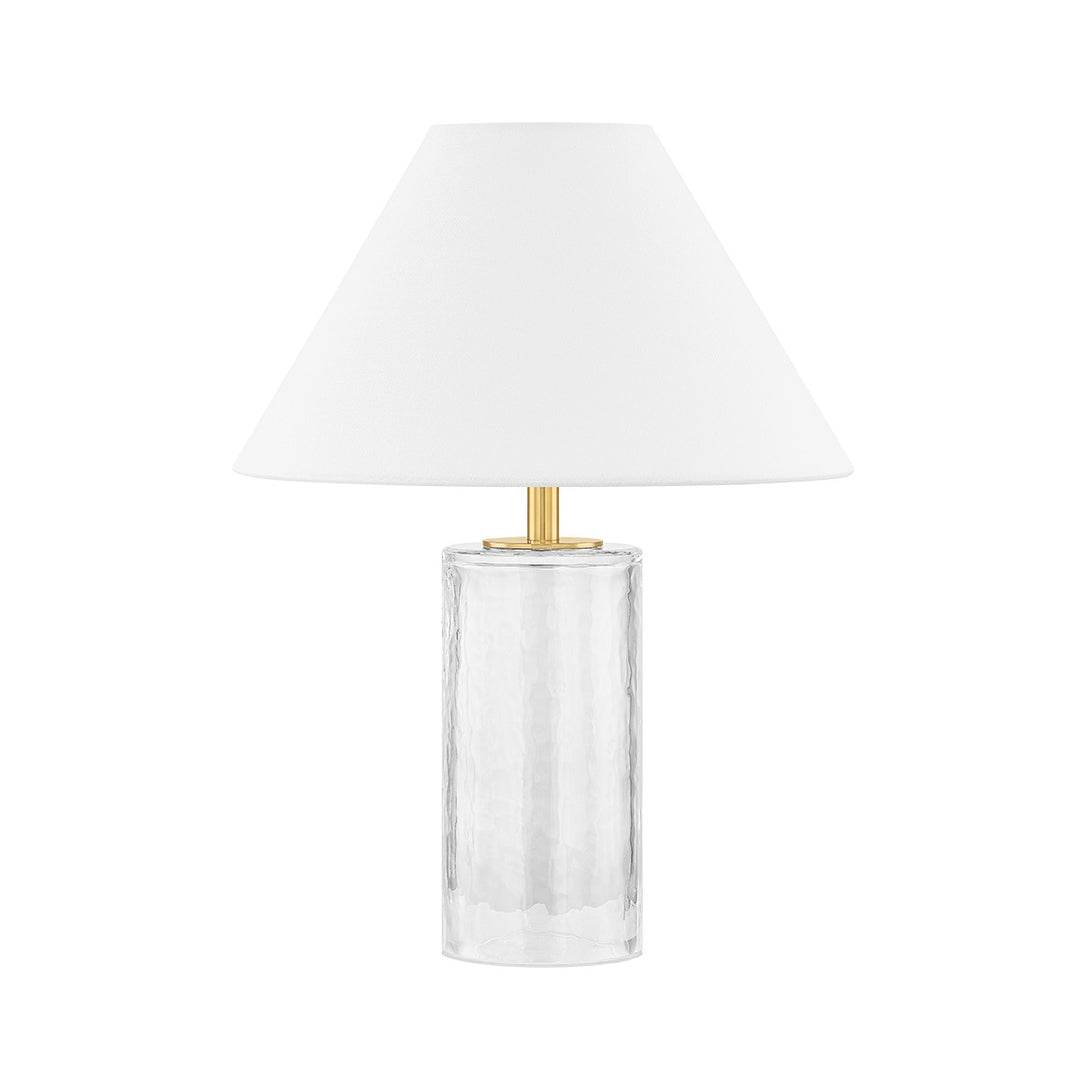 Mandy One Light Table Lamp in Aged Brass - available from The Lighting Shoppe, trusted by Canadian homeowners