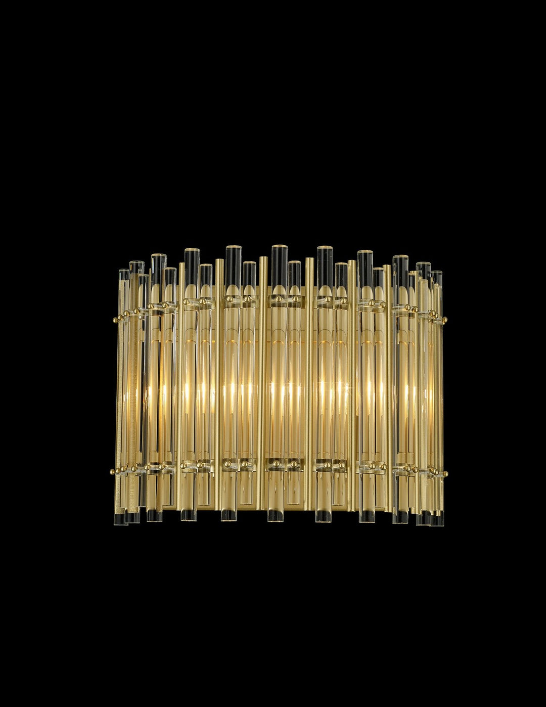 Antonina Two Light Wall Sconce in Satin Gold - available from The Lighting Shoppe, trusted by Canadian homeowners