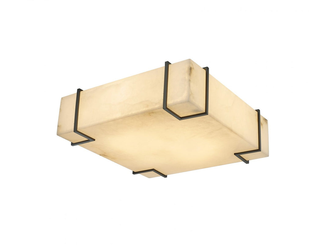 Madrid Eight Light Close to Ceiling in Matt Black - available from The Lighting Shoppe, trusted by Canadian homeowners
