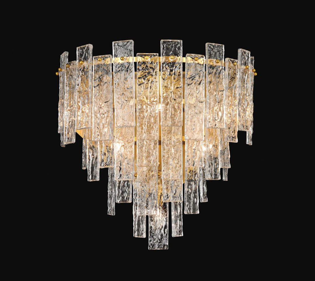 Cairo Six Light Wall Sconce in Antique Brass - available from The Lighting Shoppe, trusted by Canadian homeowners