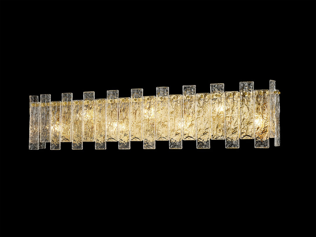 Cairo Seven Light Wall Sconce in Antique Brass - available from The Lighting Shoppe, trusted by Canadian homeowners