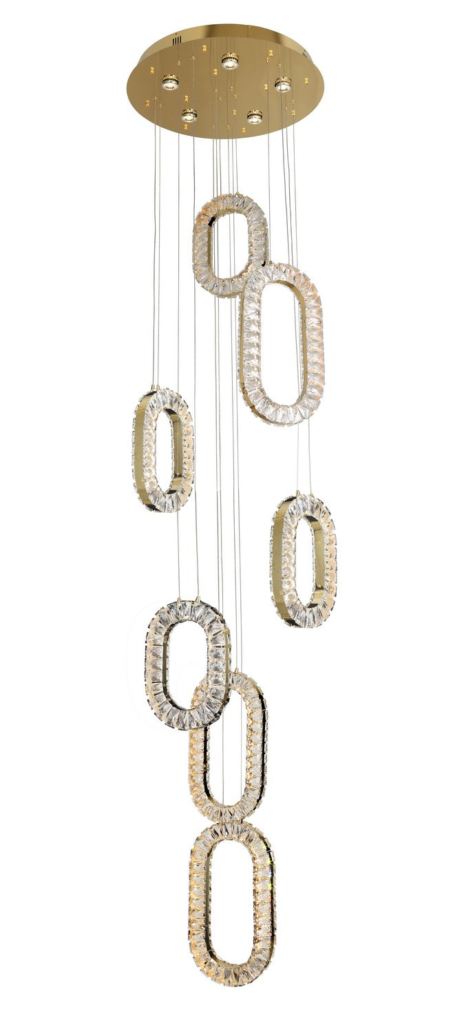 LED LED Pendant in Gold - available from The Lighting Shoppe, trusted by Canadian homeowners
