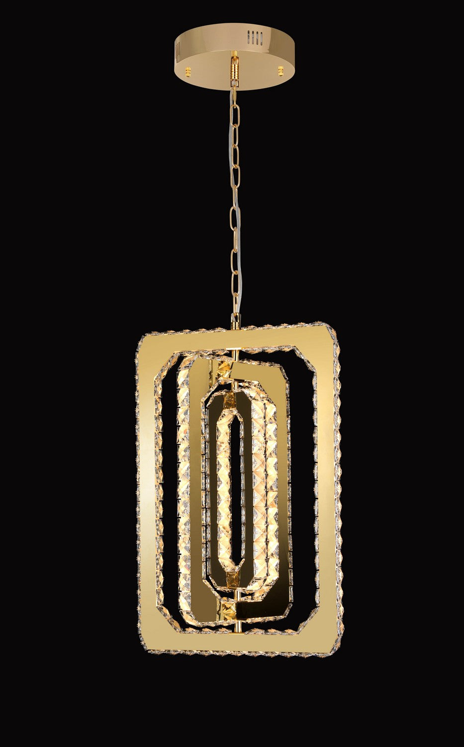 LED LED Pendant in Gold - available from The Lighting Shoppe, trusted by Canadian homeowners