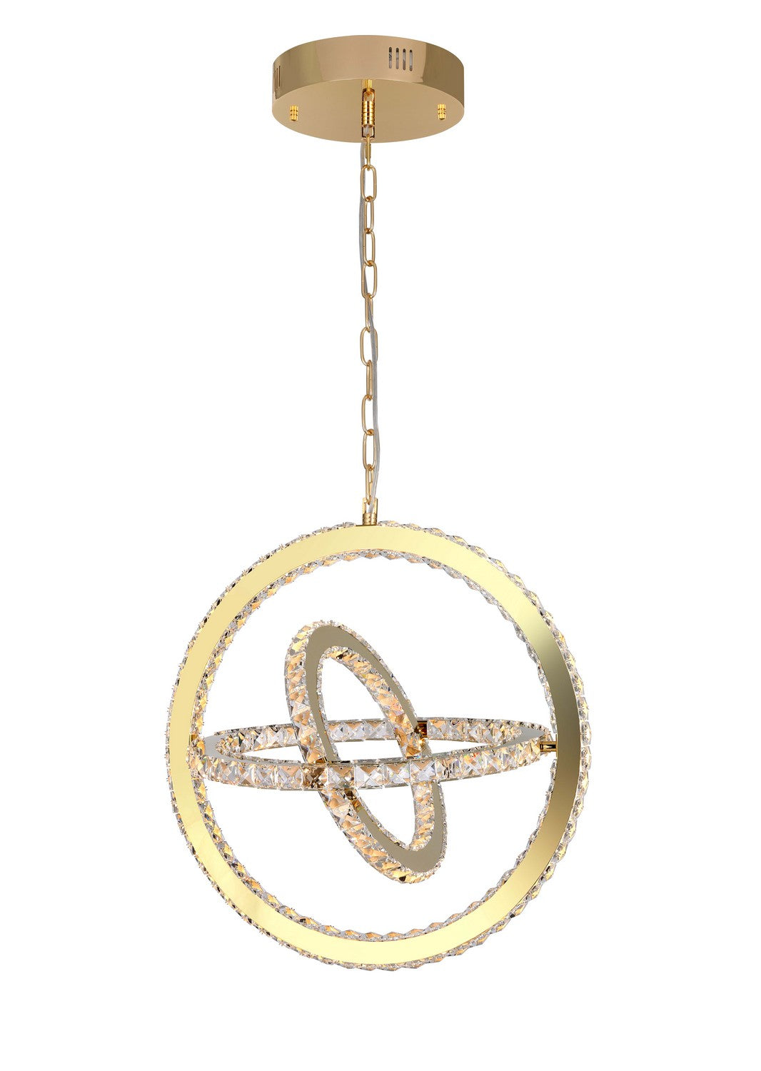 LED LED Pendant in Gold - available from The Lighting Shoppe, trusted by Canadian homeowners