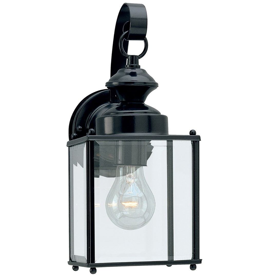 Generation Lighting Canada - 8457-12 - One Light Outdoor Wall Lantern - Jamestowne - Black