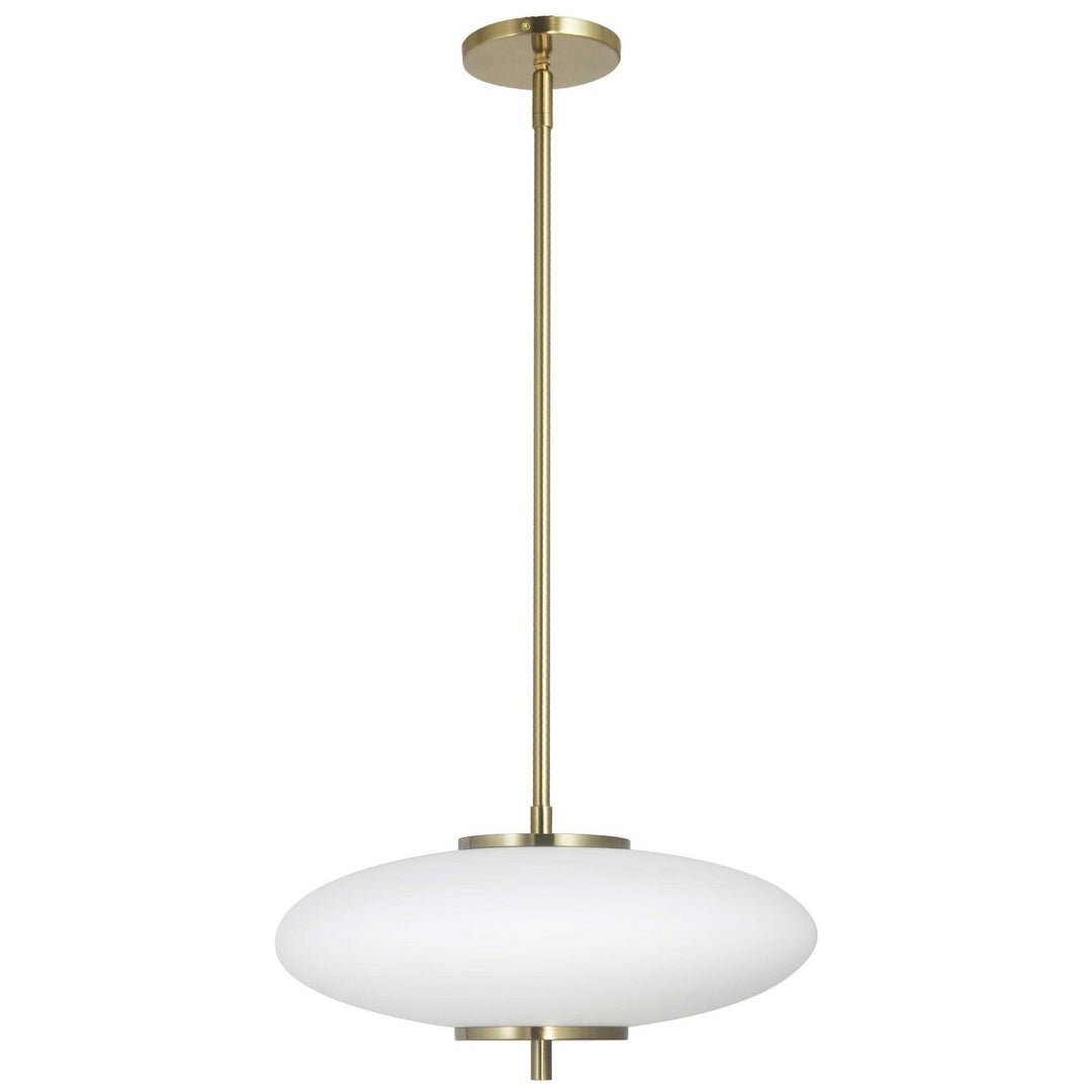 Maddie LED Pendant in Aged Brass - available from The Lighting Shoppe, trusted by Canadian homeowners