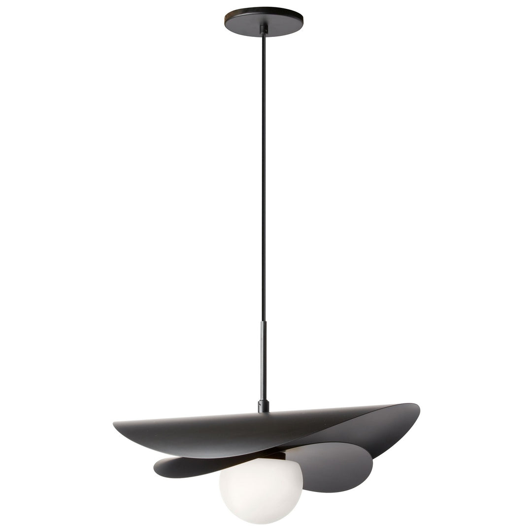 Paven LED Pendant in Matte Black - available from The Lighting Shoppe, trusted by Canadian homeowners
