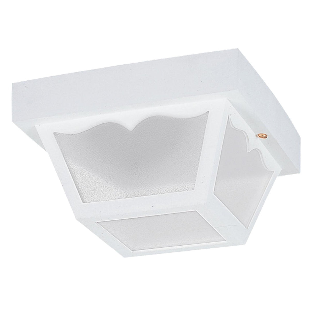 Generation Lighting Canada - 7567-15 - One Light Outdoor Flush Mount - Outdoor Ceiling - White