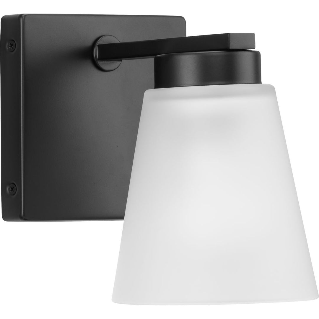 Tanner One Light Bath in Matte Black - available from The Lighting Shoppe, trusted by Canadian homeowners