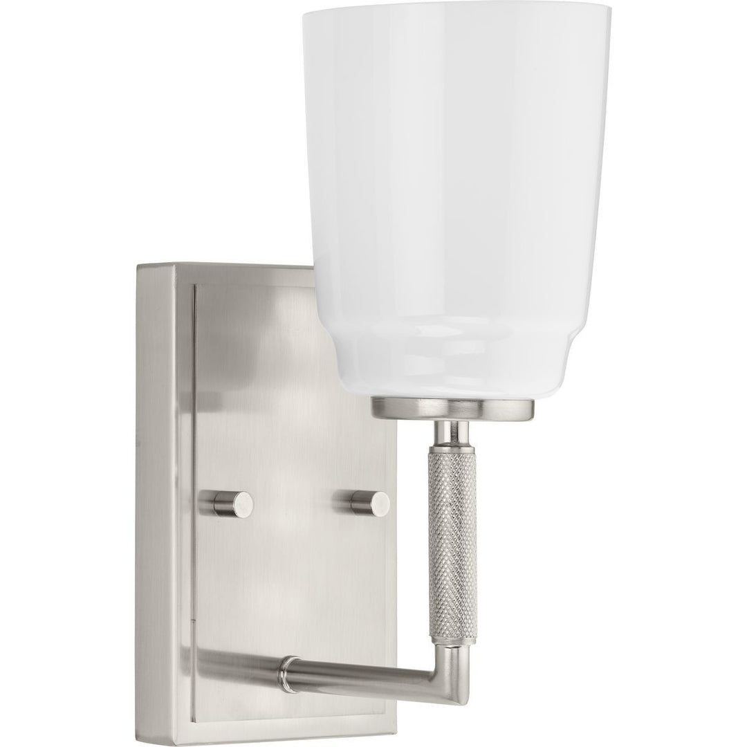 Spenser One Light Bath in Brushed Nickel - available from The Lighting Shoppe, trusted by Canadian homeowners