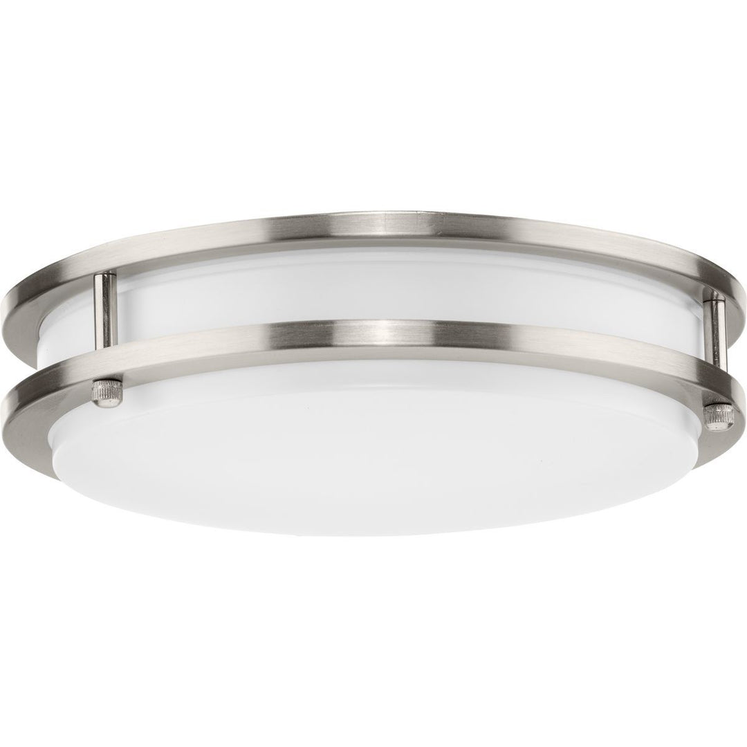 Abide LED LED Flush Mount in Brushed Nickel - available from The Lighting Shoppe, trusted by Canadian homeowners