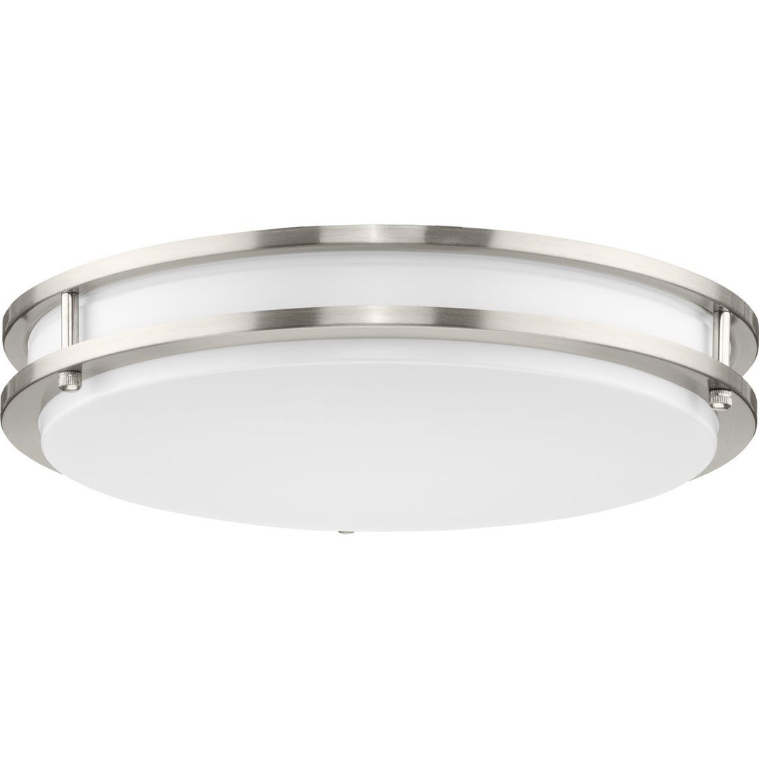 Abide LED LED Flush Mount in Brushed Nickel - available from The Lighting Shoppe, trusted by Canadian homeowners