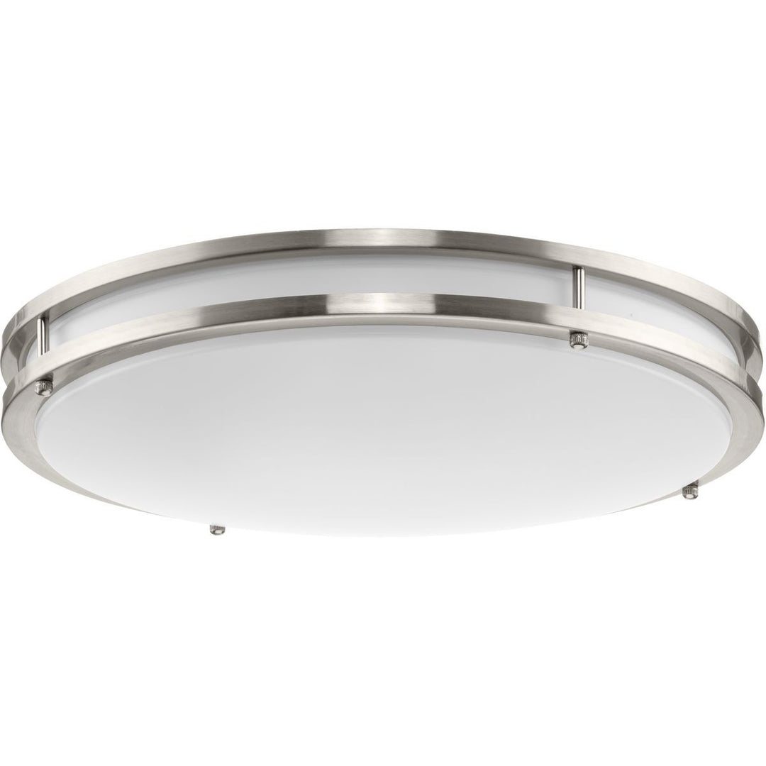 Abide LED LED Flush Mount in Brushed Nickel - available from The Lighting Shoppe, trusted by Canadian homeowners
