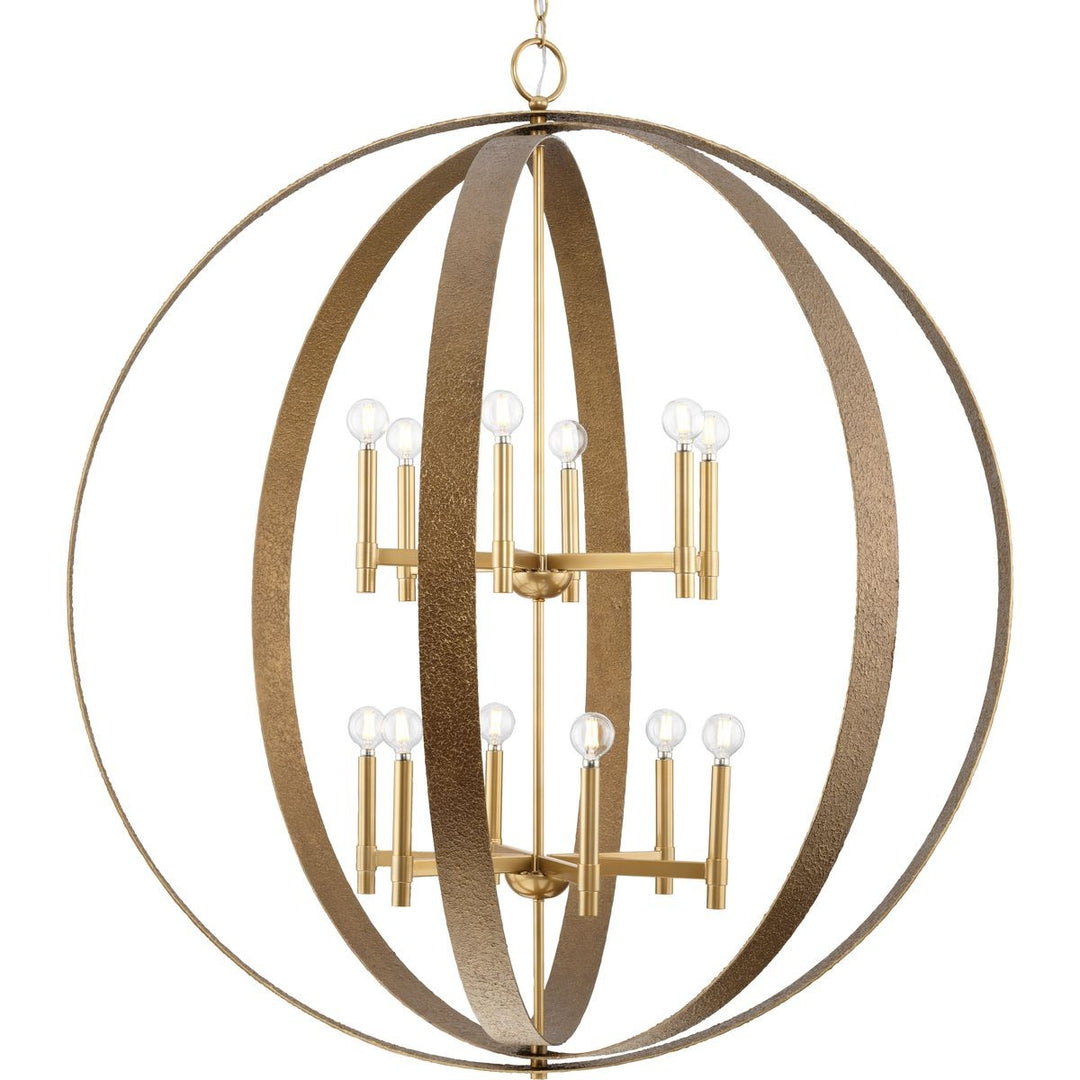 Allegheny 12 Light Chandelier in Soft Gold - available from The Lighting Shoppe, trusted by Canadian homeowners
