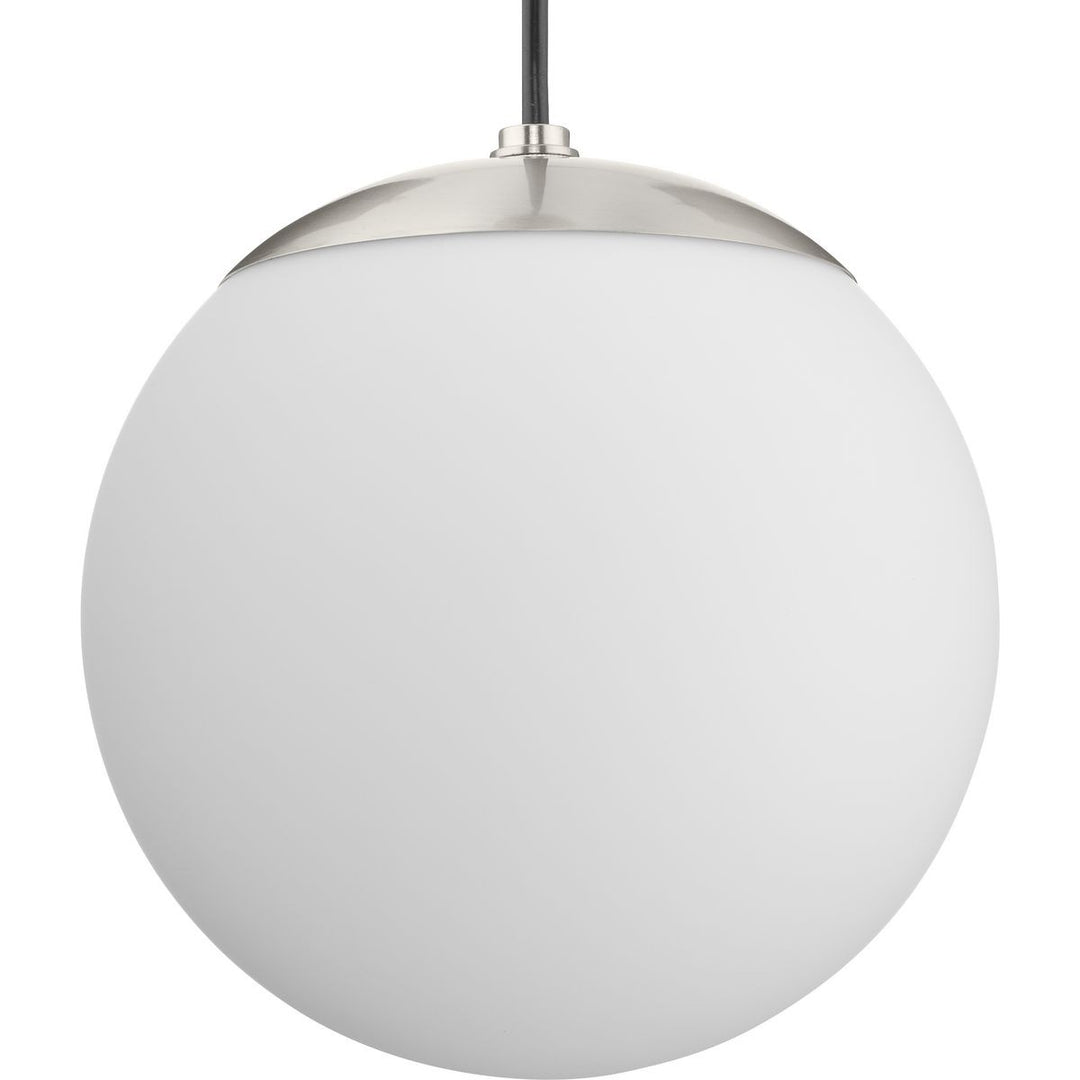 Atwell One Light Pendant in Brushed Nickel - available from The Lighting Shoppe, trusted by Canadian homeowners