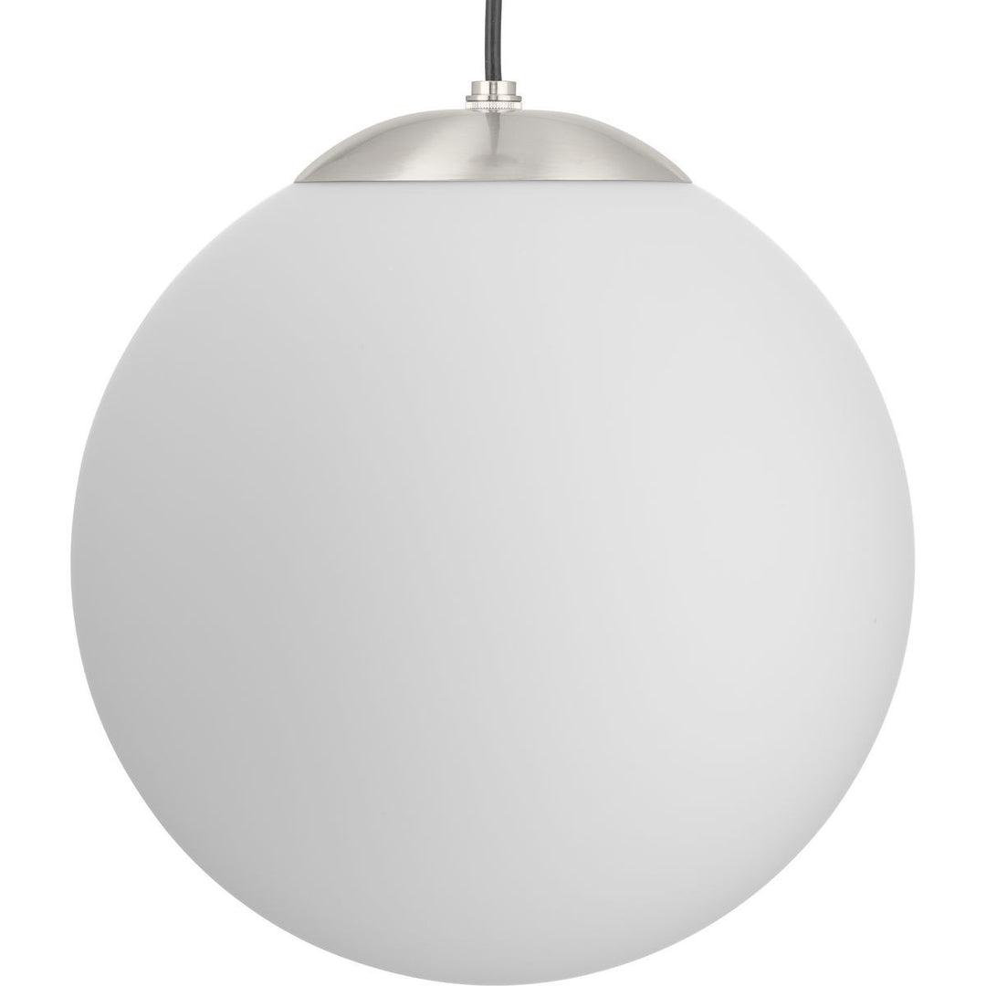 Atwell One Light Pendant in Brushed Nickel - available from The Lighting Shoppe, trusted by Canadian homeowners