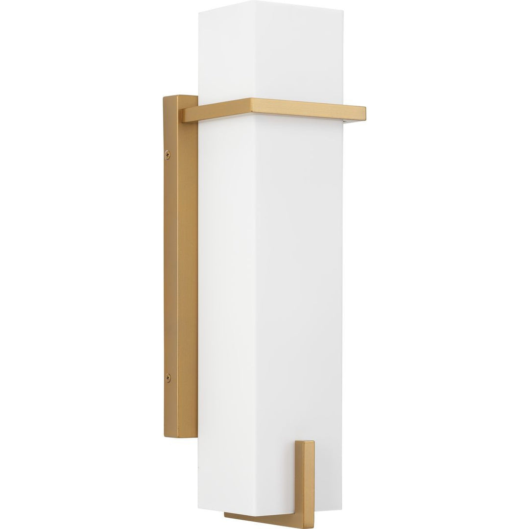 Antrim One Light Wall Lantern in Soft Gold - available from The Lighting Shoppe, trusted by Canadian homeowners