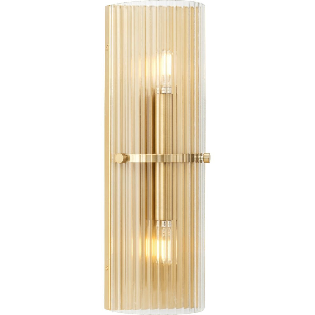 Seville Two Light Wall Sconce in Soft Gold - available from The Lighting Shoppe, trusted by Canadian homeowners