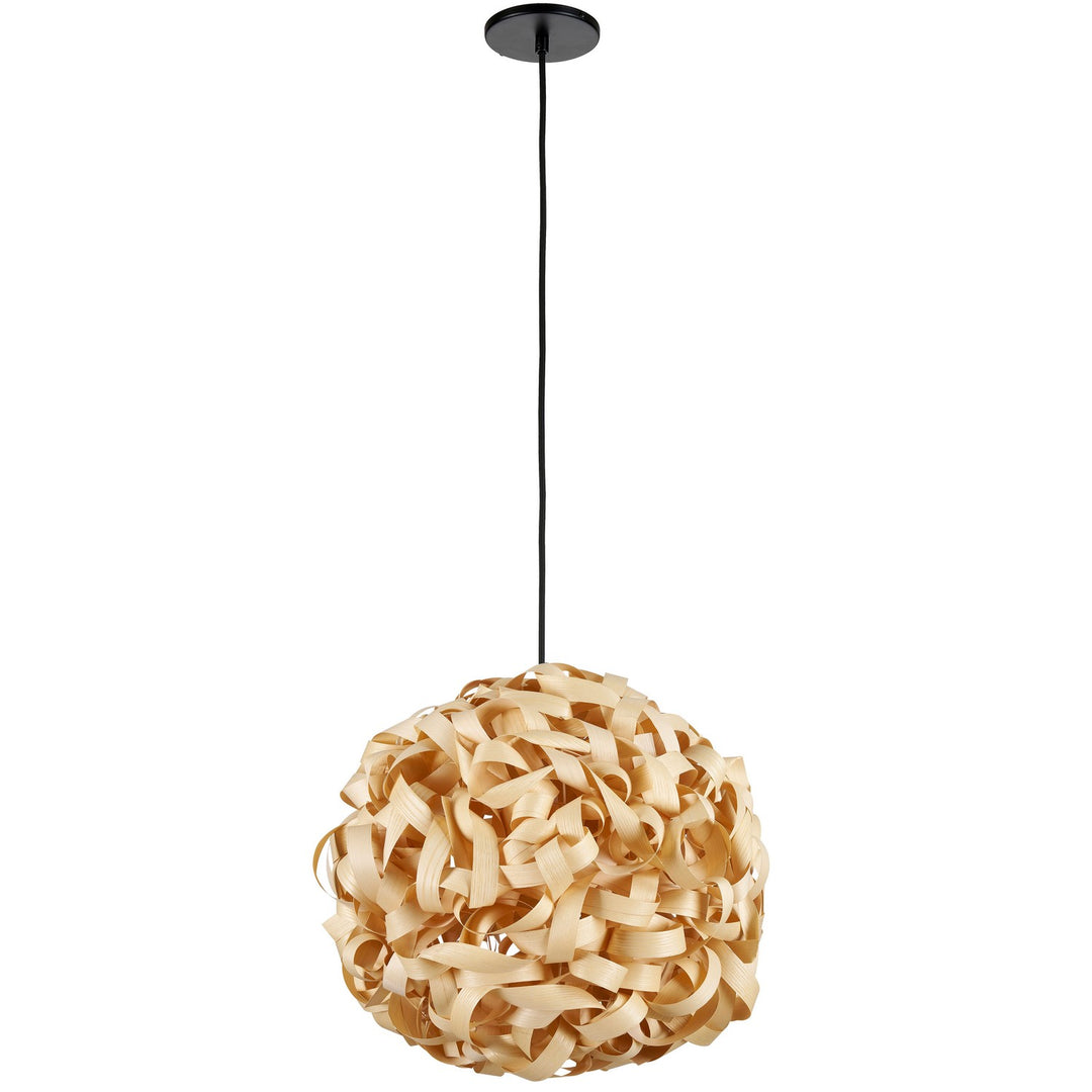 Bailey One Light Pendant in Natural - available from The Lighting Shoppe, trusted by Canadian homeowners