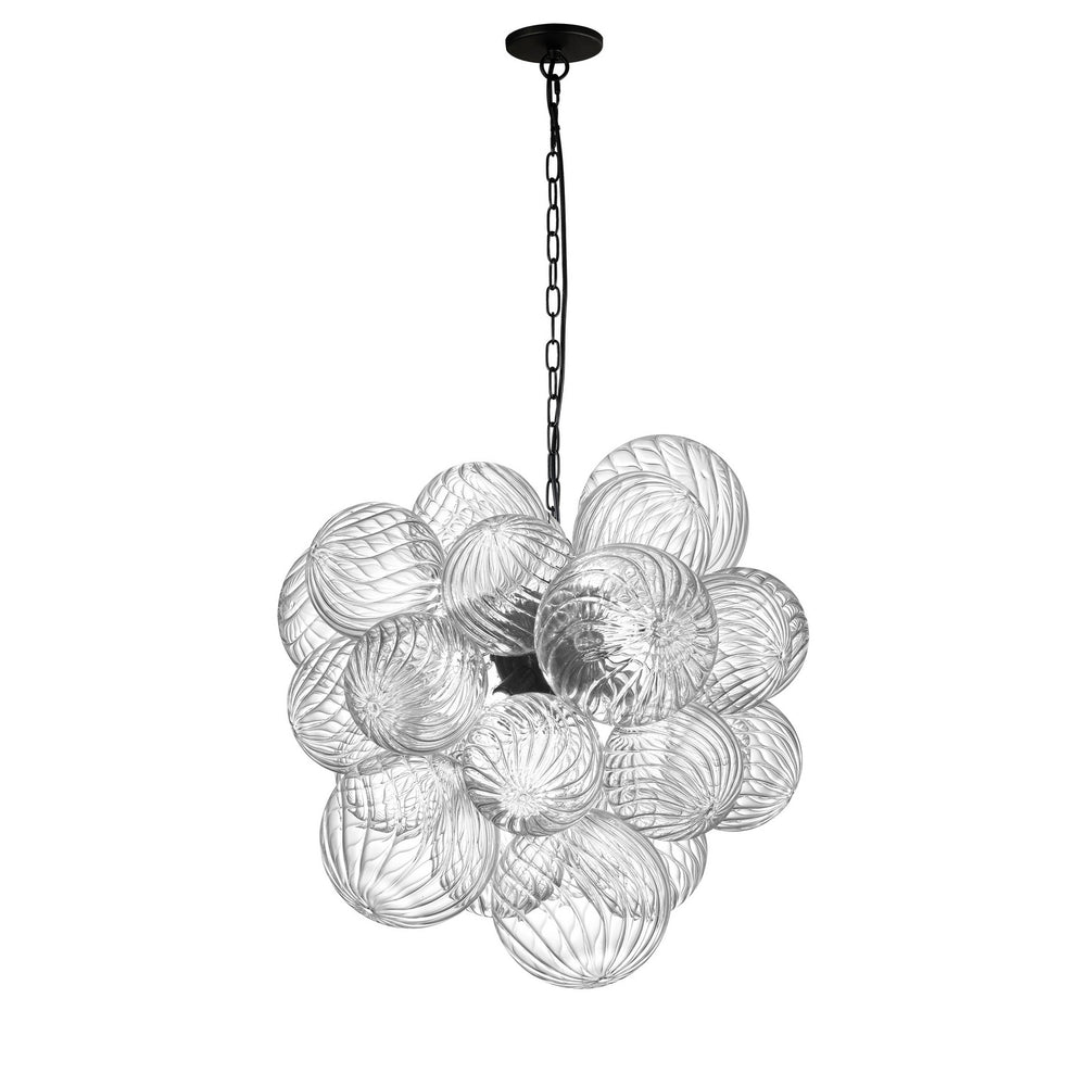 Dainolite Canada - CLZ-206P-MB - Six Light Pendant - Charlize - Clear