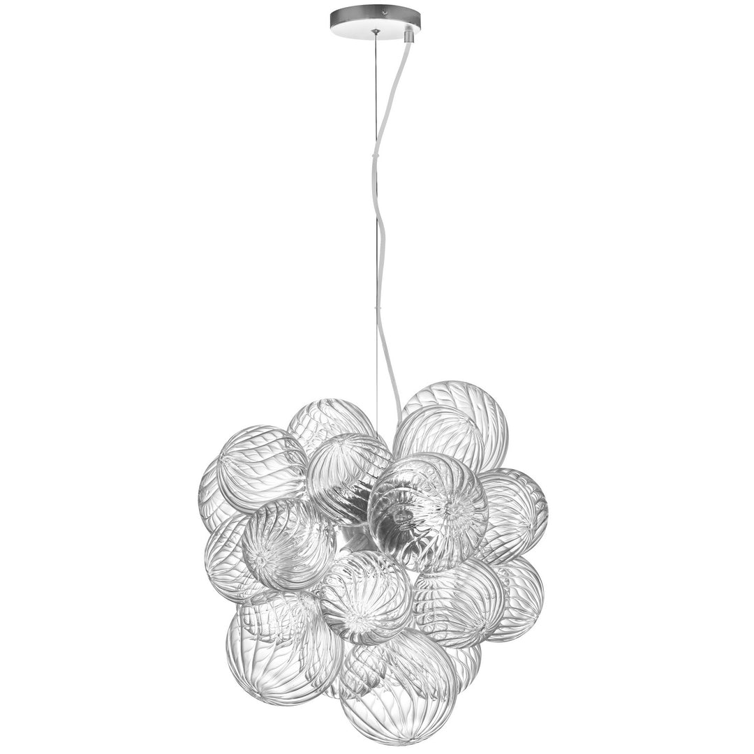 Charlize Six Light Pendant in Clear - available from The Lighting Shoppe, trusted by Canadian homeowners
