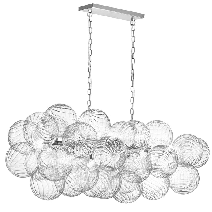 Dainolite Canada - CLZ-418HP-PC - Ten Light Pendant - Charlize - Clear