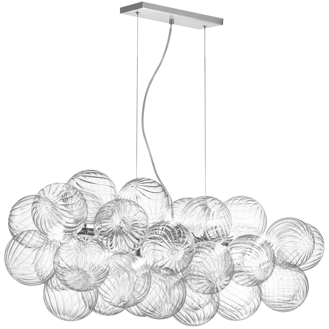 Charlize Ten Light Pendant in Clear - available from The Lighting Shoppe, trusted by Canadian homeowners