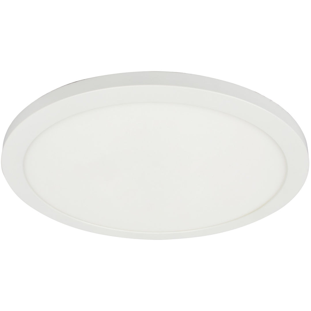 Franchesa LED Flush Mount in Matte White - available from The Lighting Shoppe, trusted by Canadian homeowners