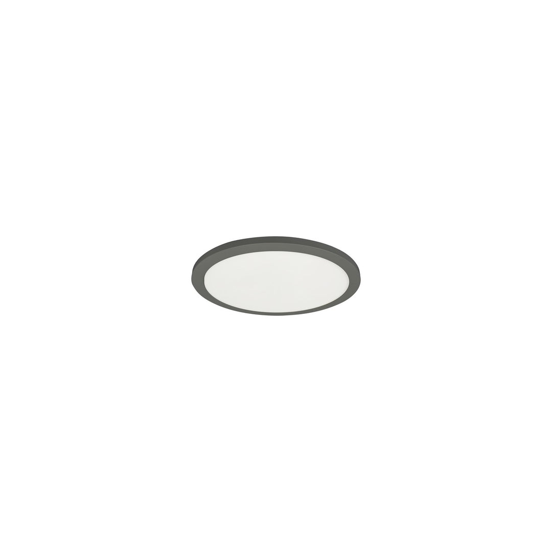 Franchesa LED Flush Mount in Matte Black - available from The Lighting Shoppe, trusted by Canadian homeowners