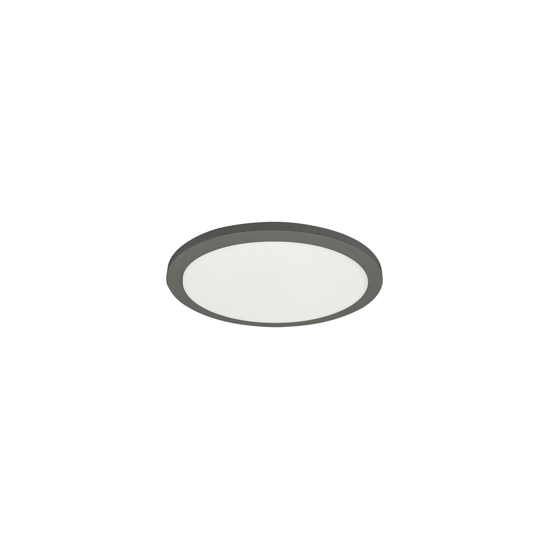 Franchesa LED Flush Mount in Matte Black - available from The Lighting Shoppe, trusted by Canadian homeowners