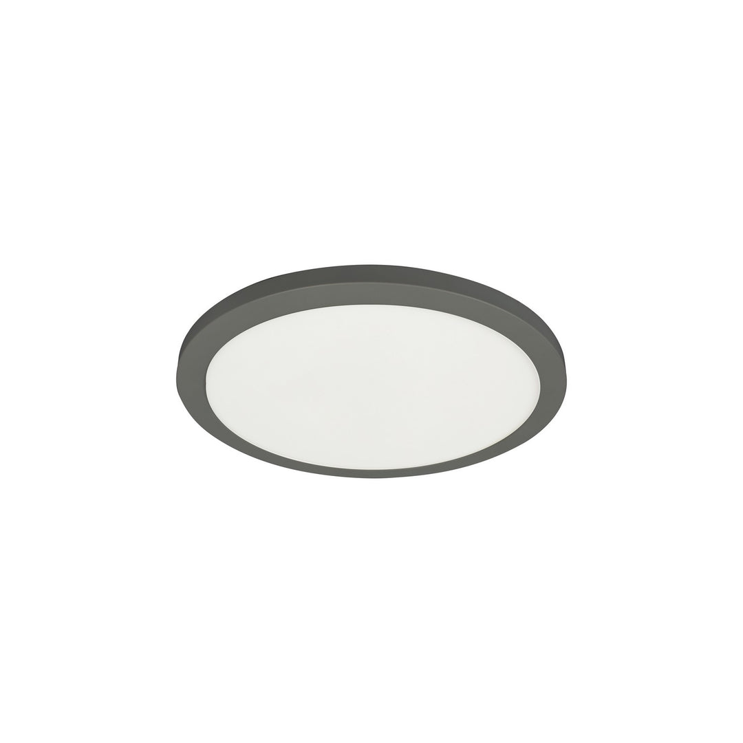 Franchesa LED Flush Mount in Matte Black - available from The Lighting Shoppe, trusted by Canadian homeowners