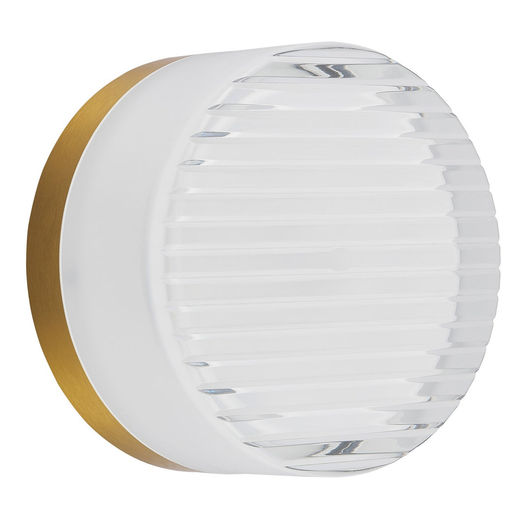Lucia LED Wall Sconce in White - available from The Lighting Shoppe, trusted by Canadian homeowners