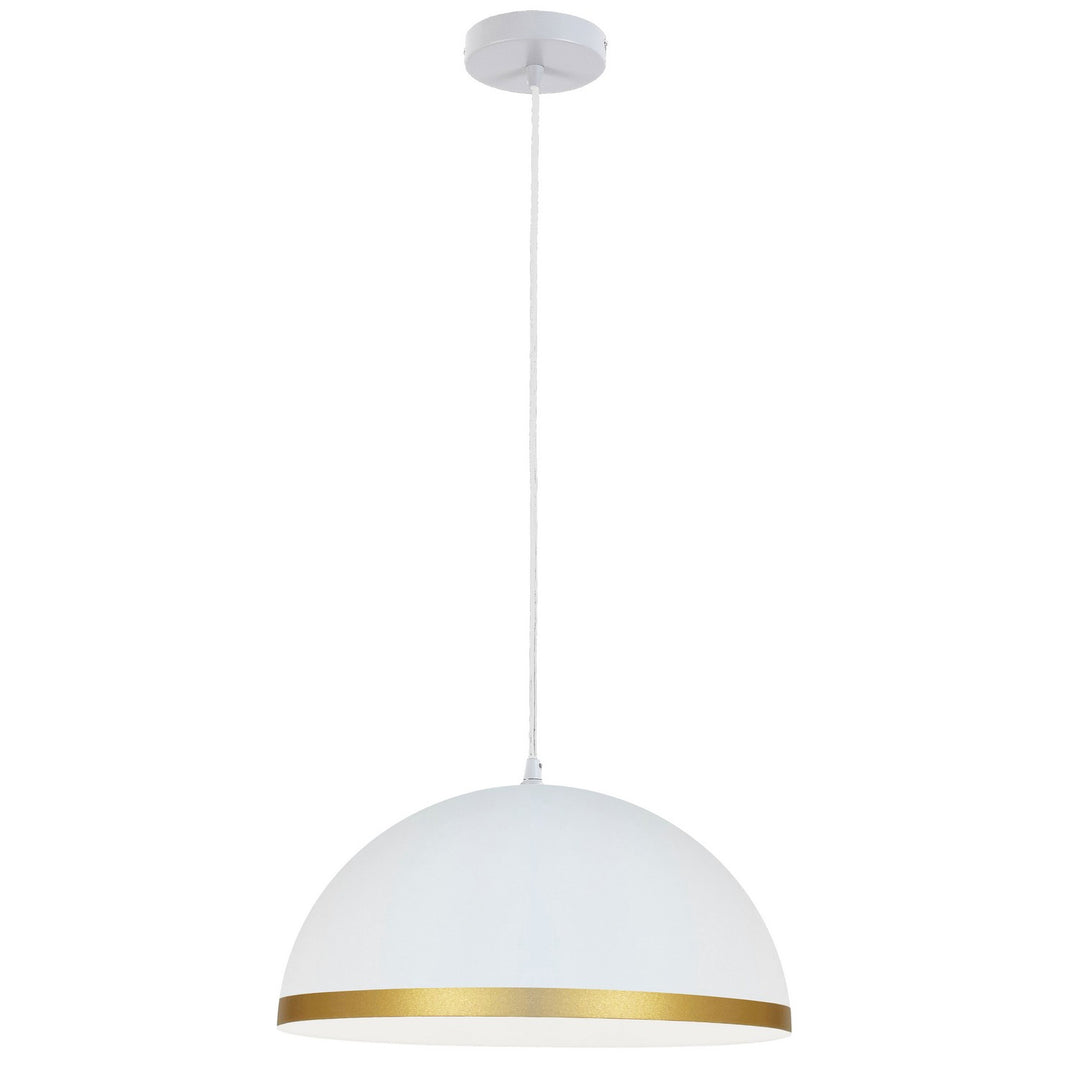Ofelia One Light Pendant in Matte White - available from The Lighting Shoppe, trusted by Canadian homeowners