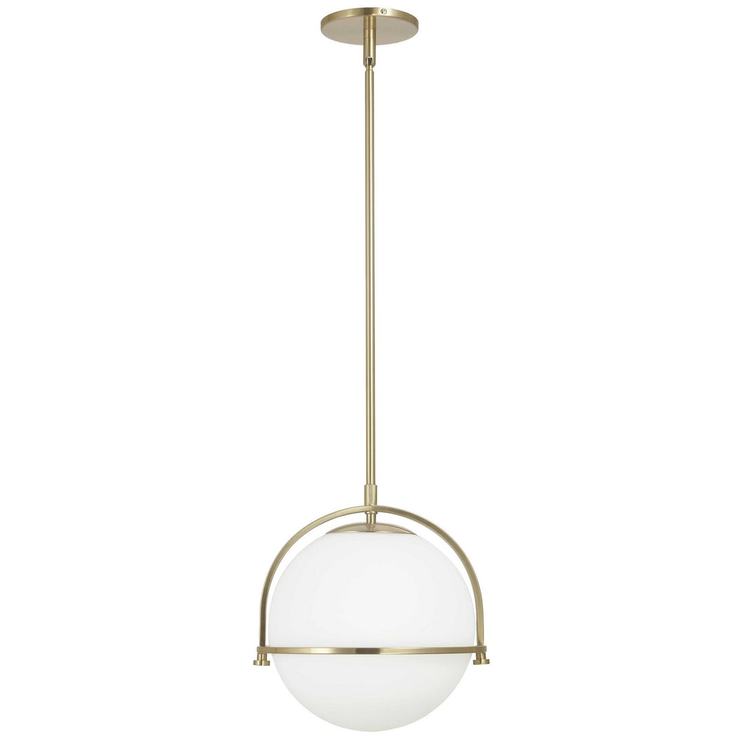 Paola One Light Pendant in Aged Brass - available from The Lighting Shoppe, trusted by Canadian homeowners