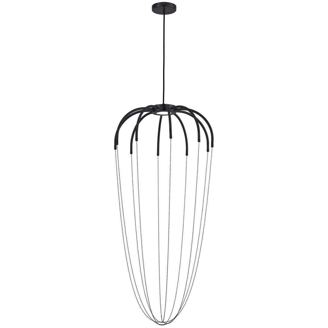 Perla LED Pendant in Matte Black - available from The Lighting Shoppe, trusted by Canadian homeowners