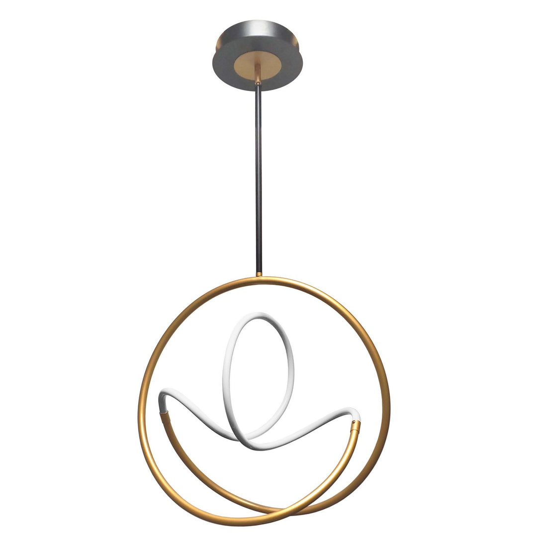 Raelynn LED Pendant in Gold - available from The Lighting Shoppe, trusted by Canadian homeowners