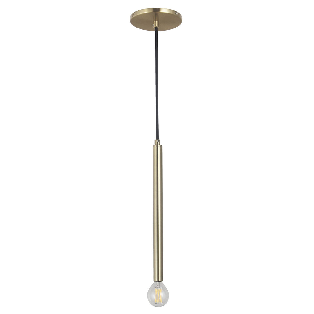 Sanya One Light Pendant in Aged Brass - available from The Lighting Shoppe, trusted by Canadian homeowners