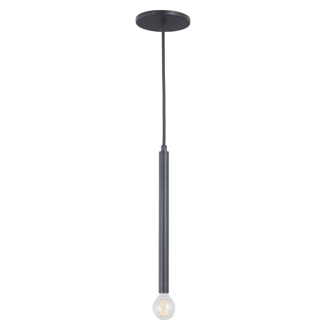Sanya One Light Pendant in Matte Black - available from The Lighting Shoppe, trusted by Canadian homeowners